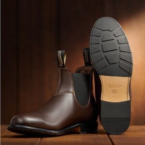 Blundstone Dark Brown Leather Boots